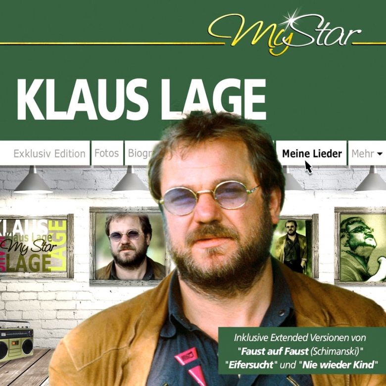Klaus lage single hit collection cover